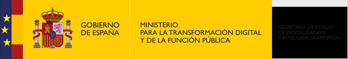 Gobierno de España. Ministerio para la Transformación Digital y de la Función Pública. Secretaría de Estado de Digitalización e Inteligencia Artificial